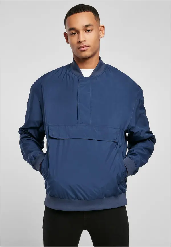 Urban Classics Bomber Jacket Navy Blue