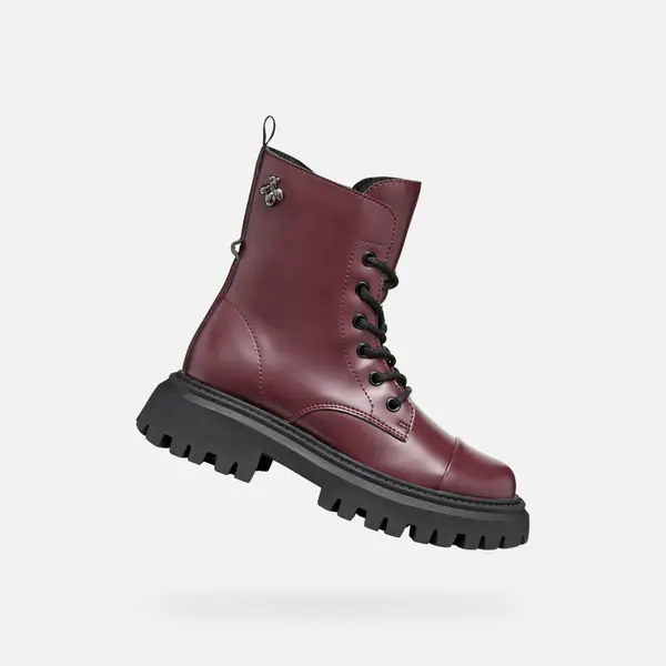 GEOX Bordo gležnjače za djevojčice Geox Maquinnens