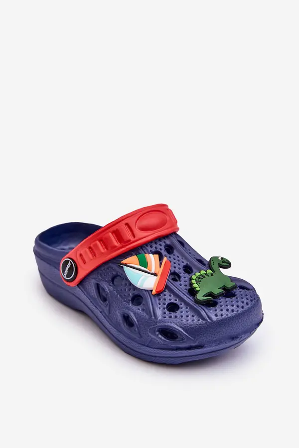 Boto Boto Children's Foam Lightweight Crocs Sandals navy blue Sweets