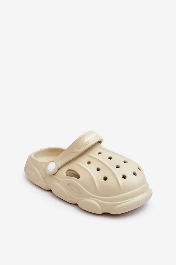 Boto Boto Children's Foam Slippers Crocs Beige Cloudy