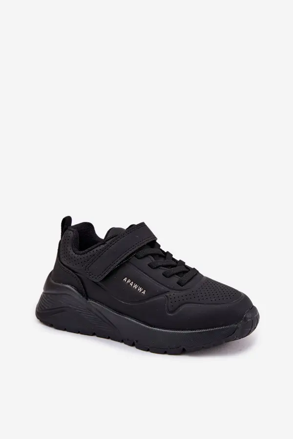 Boto Boto Children's Lightweight Sports Shoes On Platform Black Mirivia
