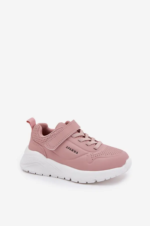 Boto Boto Children's Lightweight Sports Shoes On Platform Pink Mirivia