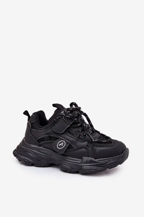 Boto Boto Children's Platform Sneakers Black Hanomess