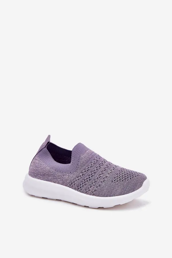 Boto Boto Children's Slip-On Sports Shoes Purple Grinala