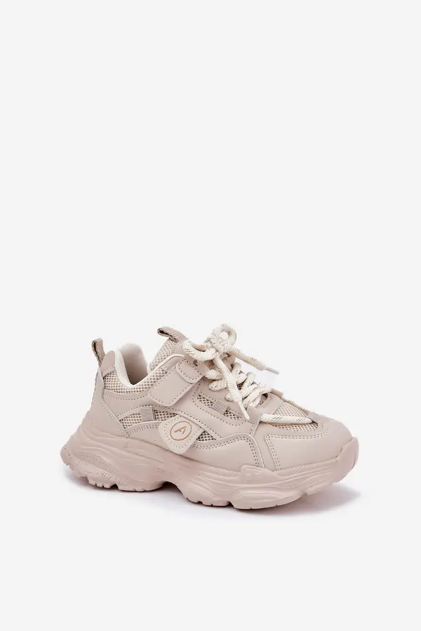 Boto Boto Children's Sneakers On Platform Beige Hanomess