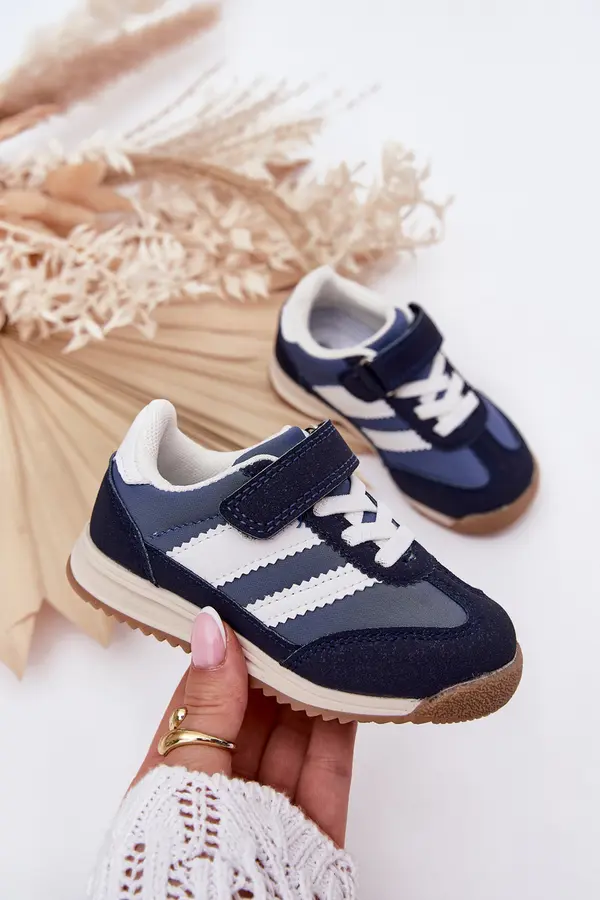 Boto Boto Children's Sneakers Sports Shoes with Velcro Navy Viona