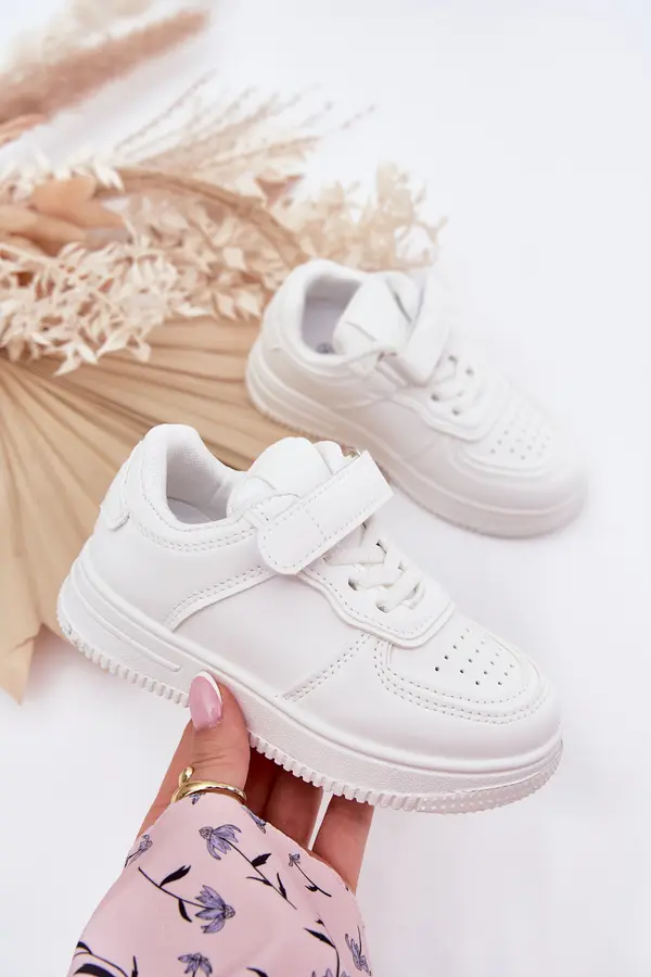 Boto Boto Children's Sports Shoes Made Of Eco Leather White Liora