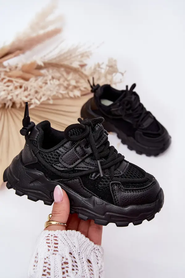 Boto Boto Children's Sports Sneakers Black Tilvianea