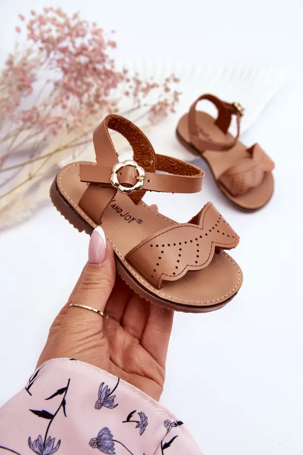 Boto Boto Classic Children's Sandals Brown Izzy