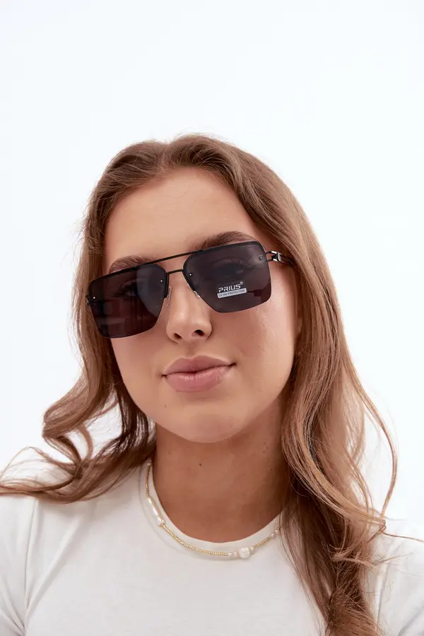 Boto Boto crne sunčane naočale s UV filterom