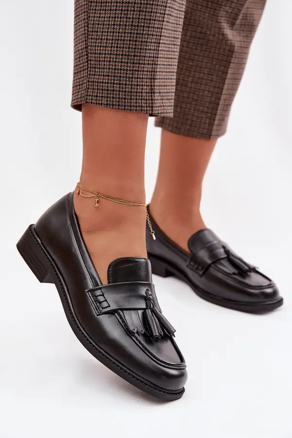 Boto Boto Embellished Women's Slide Sandals On Flat Heel With Straps And Buckle Black Manitte