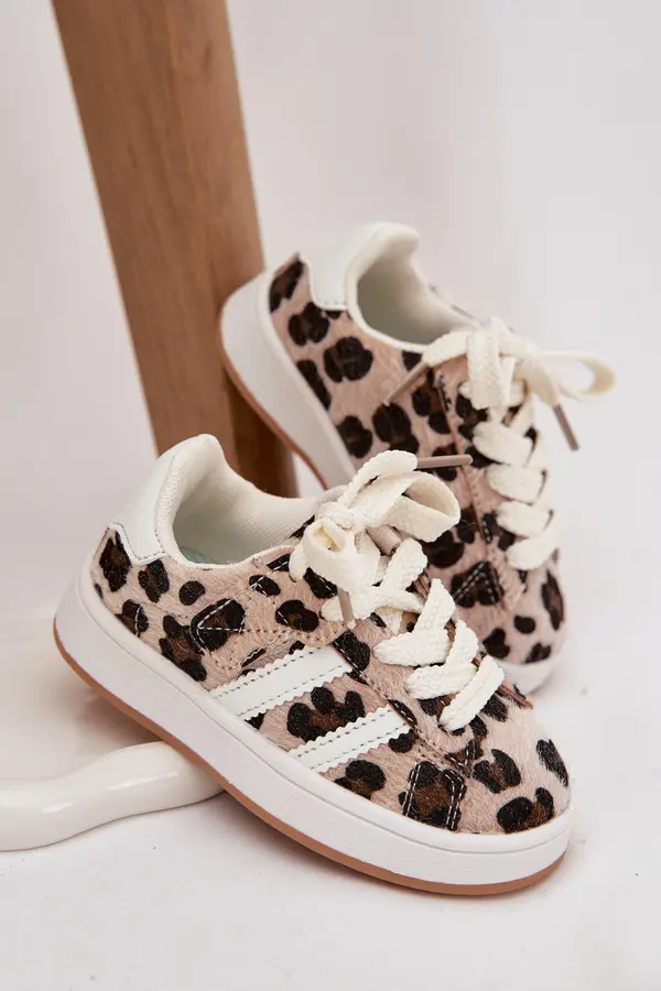 Boto Boto Sports Shoes Sneakers Kids Leopard Beige Amelle