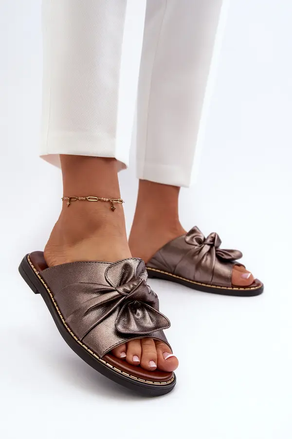 Boto Boto Women's Flat Heel Sandals Copper Nelvira