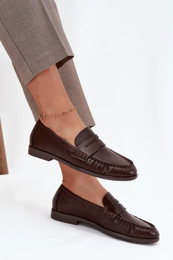 Boto Boto Women's Loafers Eco Leather Brown Lilith