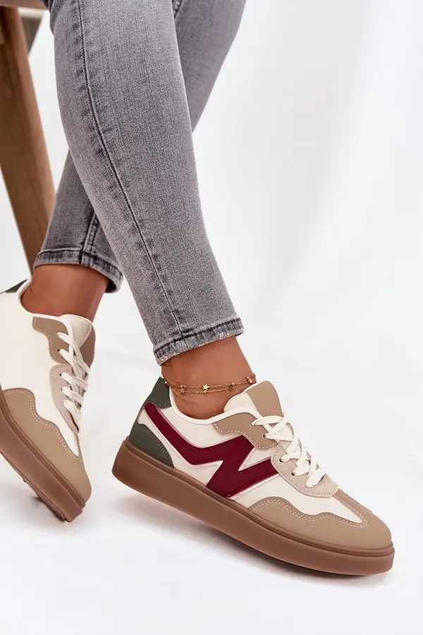 Boto Boto Women's Low Eco Leather Sneakers Bežowe Givelle