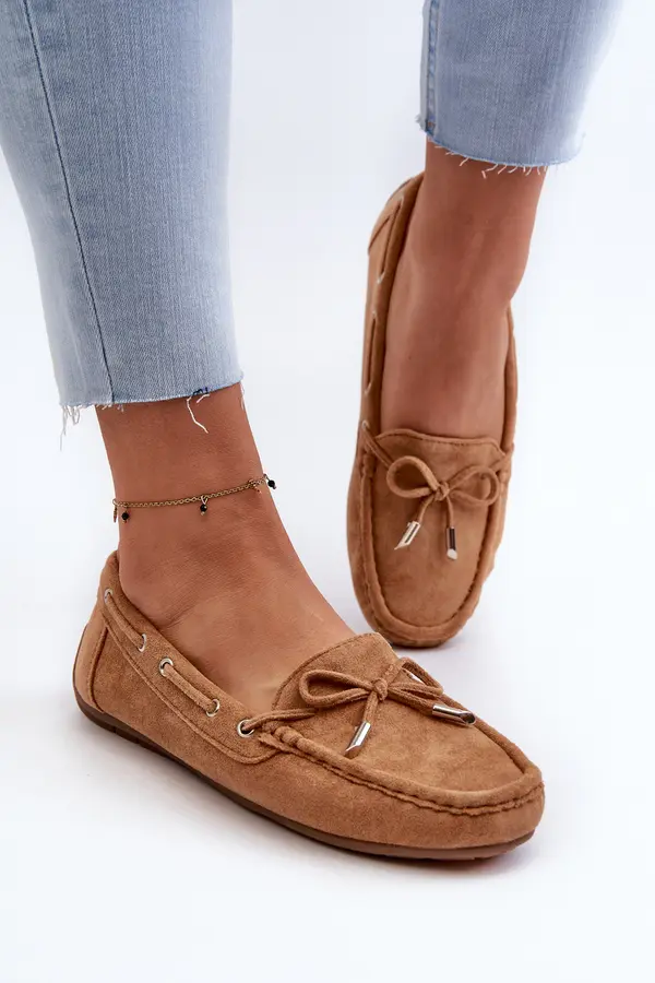 Boto Boto Women's Suede Moccasins Camel Si Passione