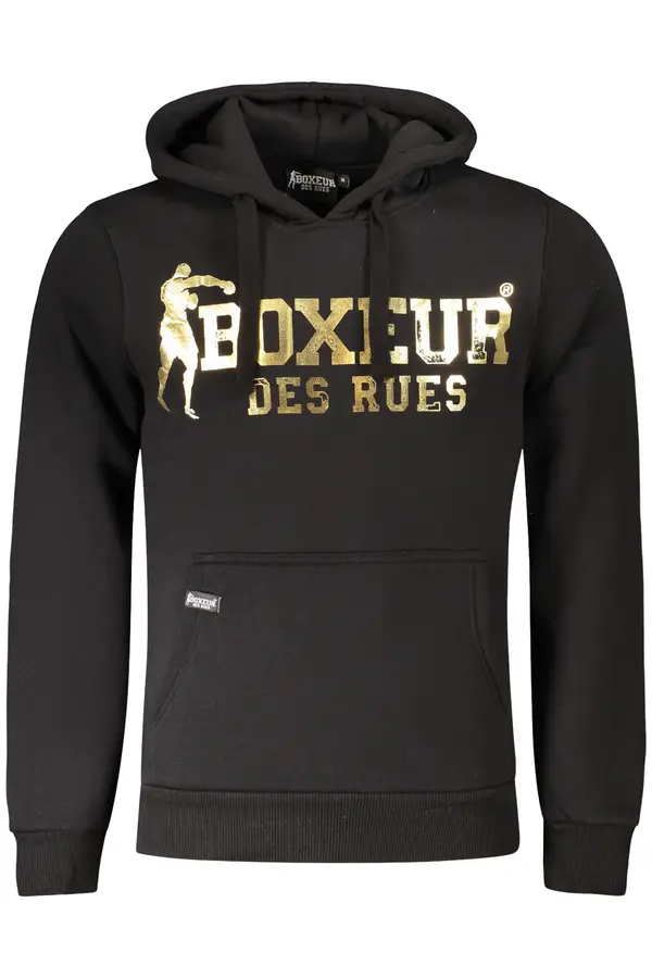 BOXEUR DES RUES Boxeur Des Rues crna majica s patentnim zatvaračem
