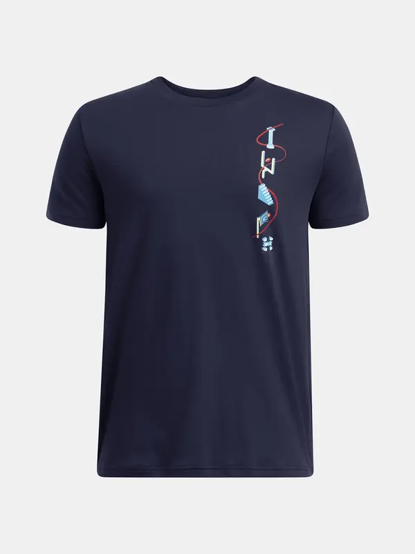 Under Armour Boys' T-shirt Under Armour UA B PORTAL LOGO SS - Boys