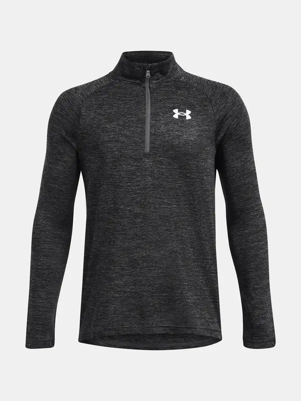 Under Armour Boys' T-shirt Under Armour UA Tech 2.0 1/2 Zip-GRY - Boys