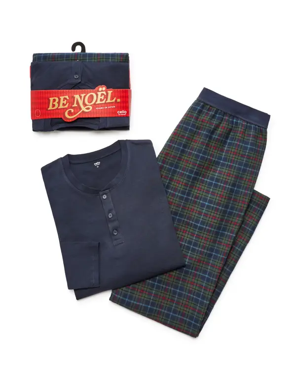 Celio Božićni paket muške pidžame Celio