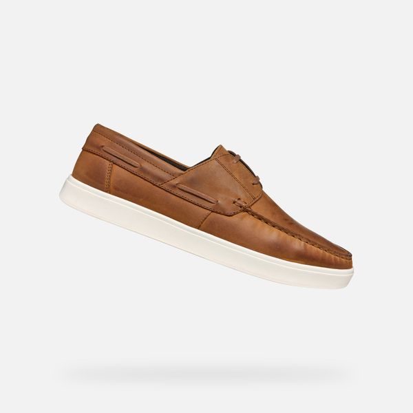 GEOX Brown men's moccasins Geox Avola - Men's