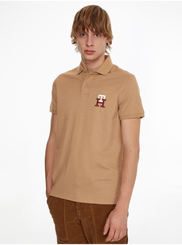 Tommy Hilfiger Brown Mens Polo T-Shirt Tommy Hilfiger - Men