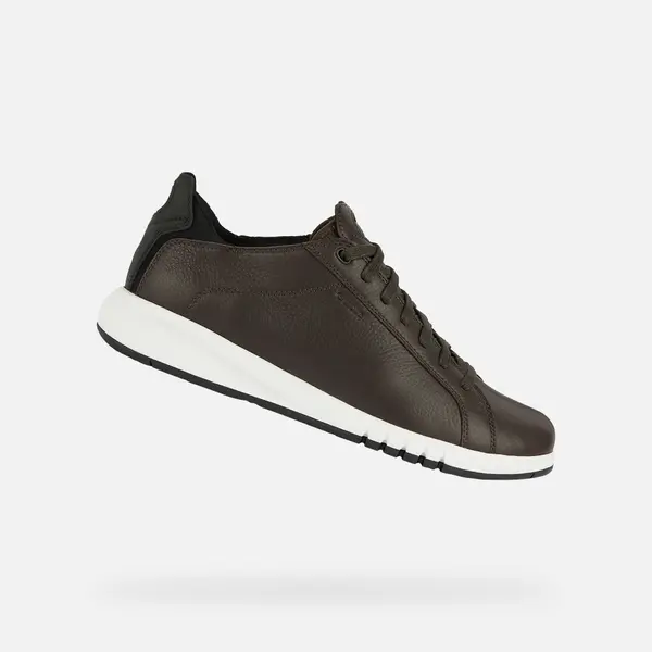 GEOX Brown men's sneakers Geox Aerantis - Men's