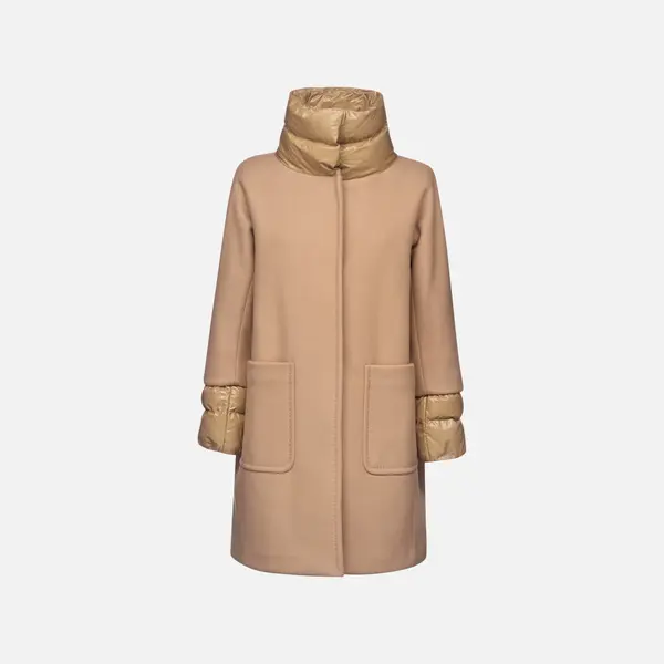 GEOX Brown women's coat Geox Diamanta - Women's