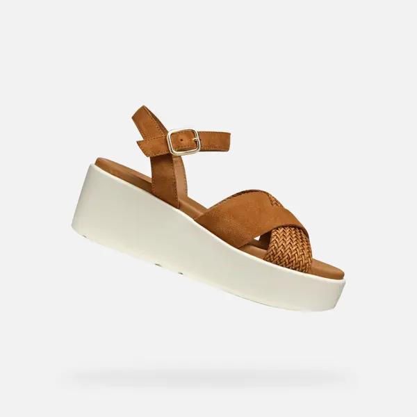 GEOX Brown women's sandals Geox XAN2.2S - Women's