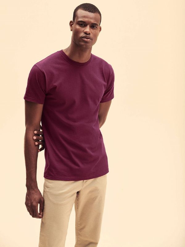 Fruit of the Loom Burgundy Men's Super Premium Fruit of the Loom