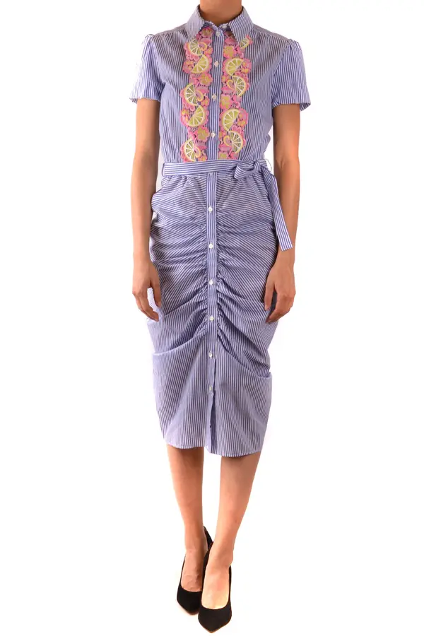 Boutique Moschino Butik Moschino košuljasta haljina