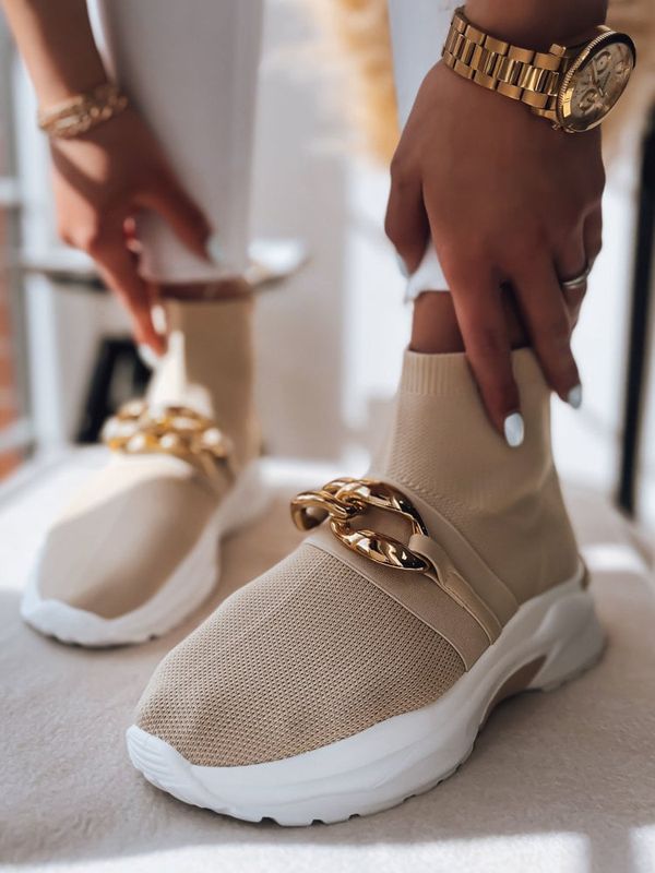 DStreet Buty damskie ELISA beżowe Dstreet