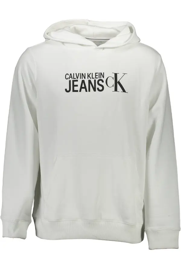 Calvin Klein Calvin Klein bijela majica s kapuljačom