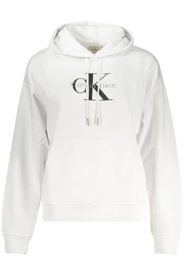 Calvin Klein Calvin Klein bijela majica s kapuljačom
