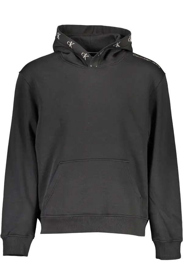 Calvin Klein Calvin Klein crna majica s kapuljačom