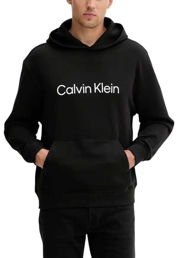 Calvin Klein Calvin Klein crna majica s kapuljačom