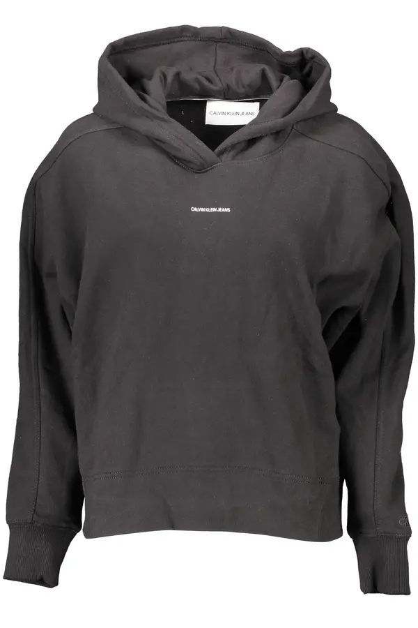Calvin Klein Calvin Klein crna majica s kapuljačom