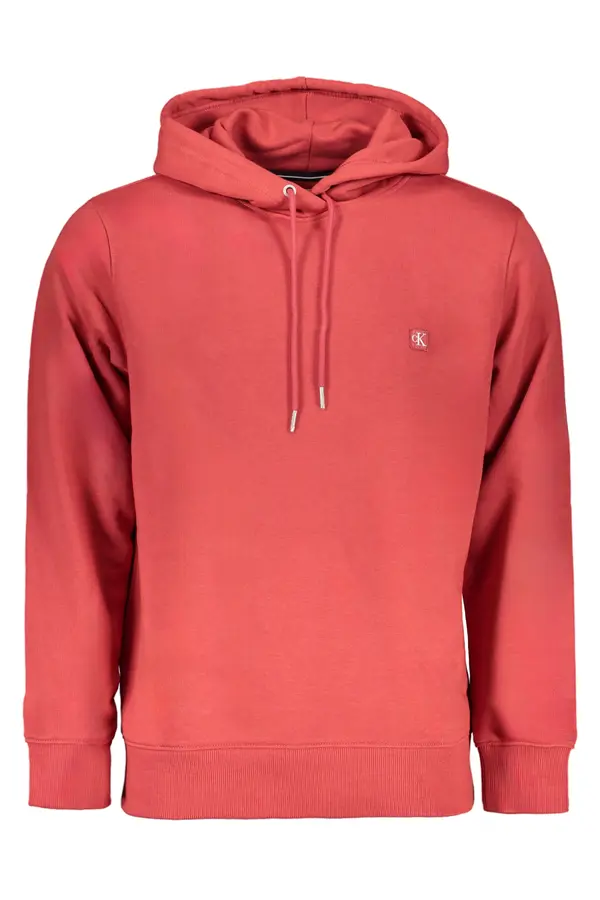 Calvin Klein Calvin Klein crvena muška majica s kapuljačom