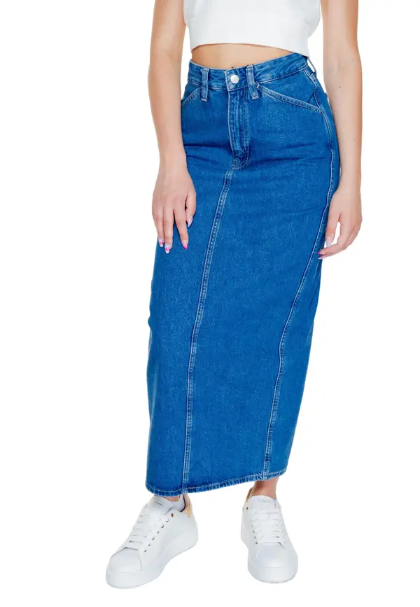 Calvin Klein Calvin Klein duga traper suknja