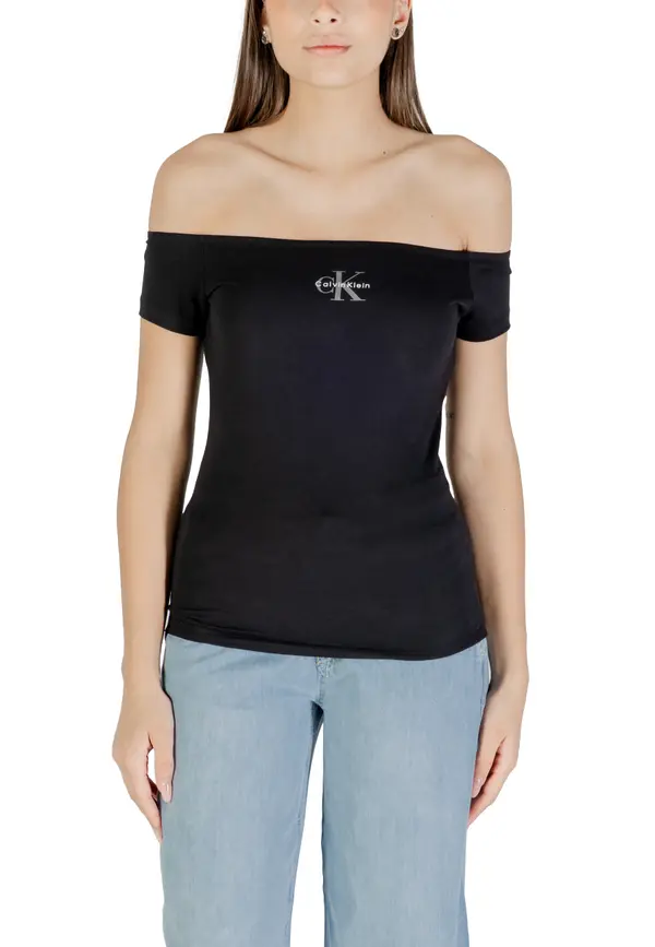 Calvin Klein Calvin Klein Jeans top s brodskim izrezom