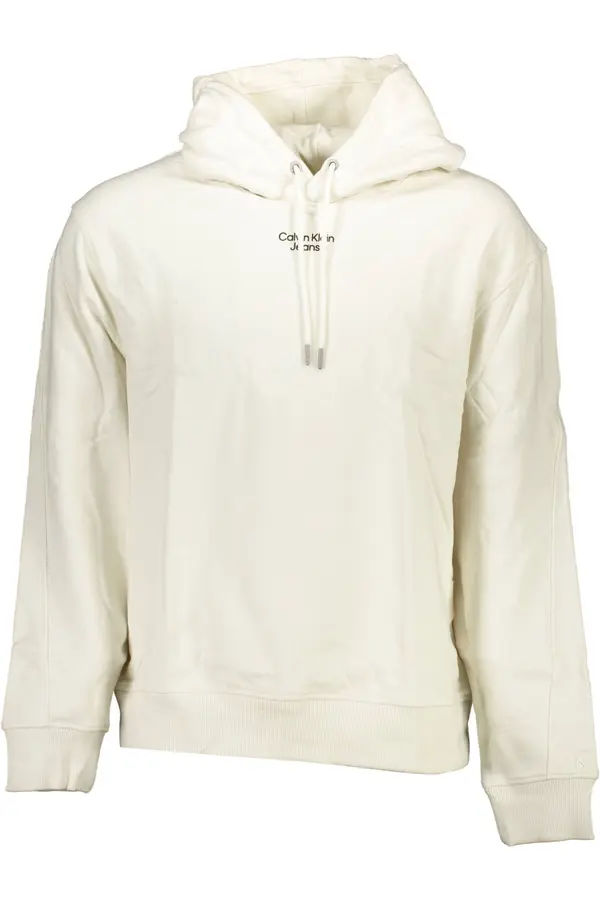 Calvin Klein Calvin Klein muška bijela majica s kapuljačom