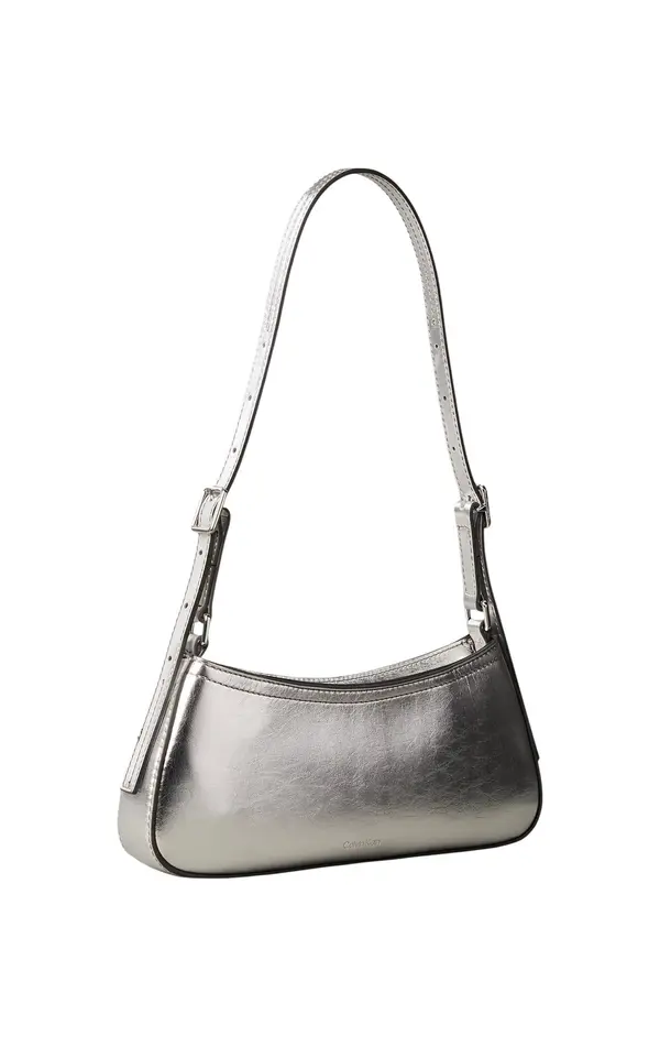 Calvin Klein Calvin Klein srebrna torbica