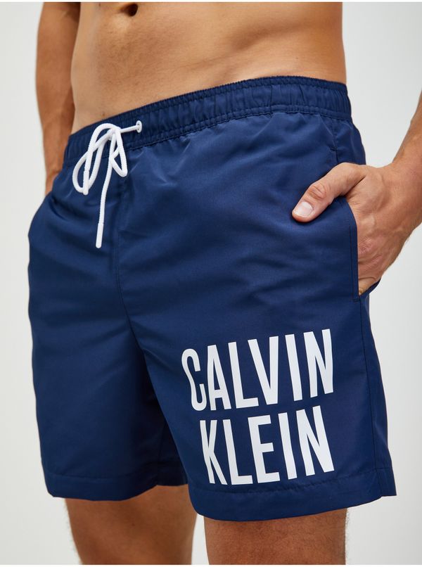 Calvin Klein Calvin Klein Underwear Dark blue men's swimwear Calvin Klein