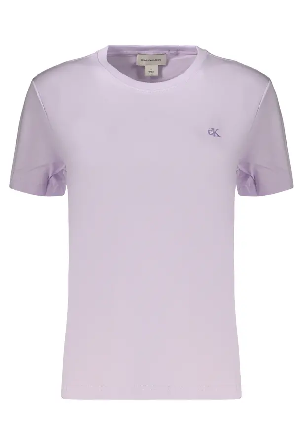 Calvin Klein CALVIN KLEIN ženska majica kratkih rukava ljubičaste boje