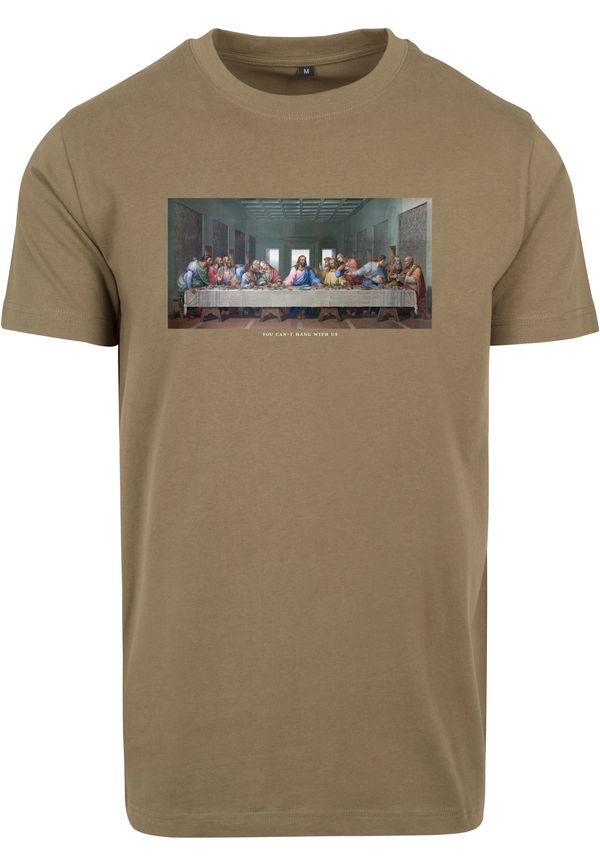 MT Men Can't Hang With Us Olive Tee
