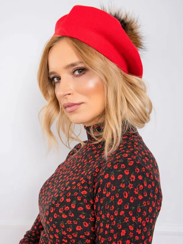 Wool Fashion Italia Cap-AT-CZ-1713501-1.30P-red