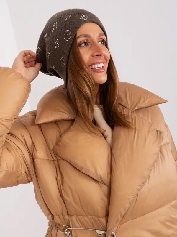 Wool Fashion Italia Cap-AT-CZ-2325.86-dark khaki