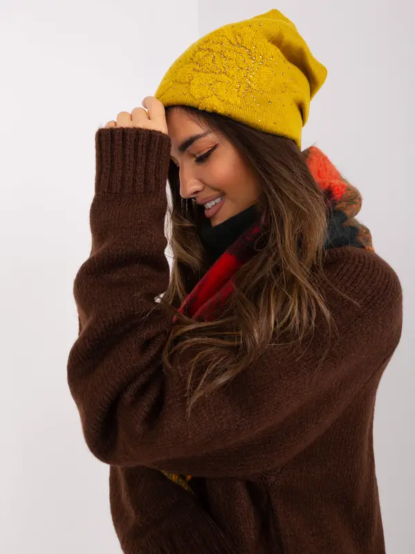 Wool Fashion Italia Cap-AT-CZ-23250.61P-olive