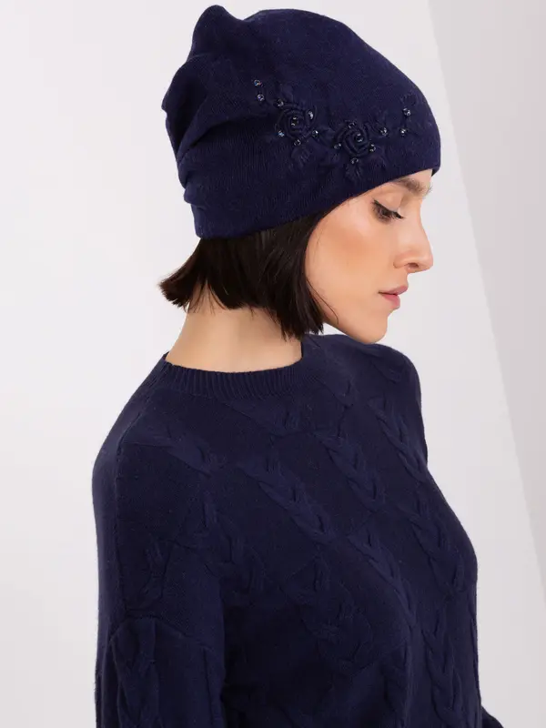 Wool Fashion Italia Cap-AT-CZ-2329.79-navy blue