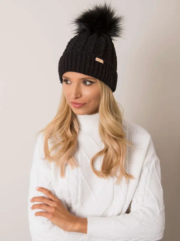 RUE PARIS Cap-JK-CZ-10.51-black